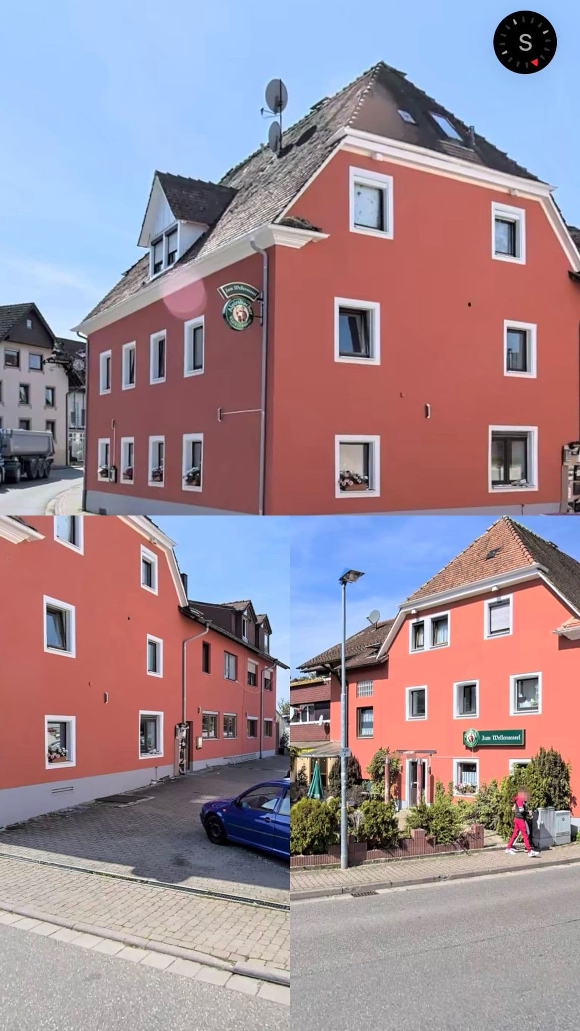 Kernsanierung einer Pension und Gewerbefläche